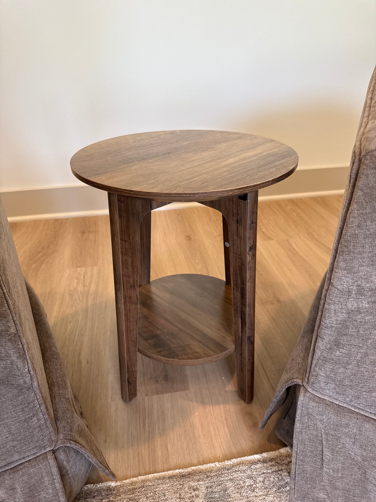 Wooden Circular Side Table