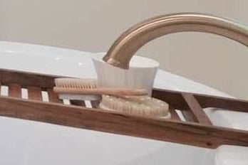 White Fluted Candle