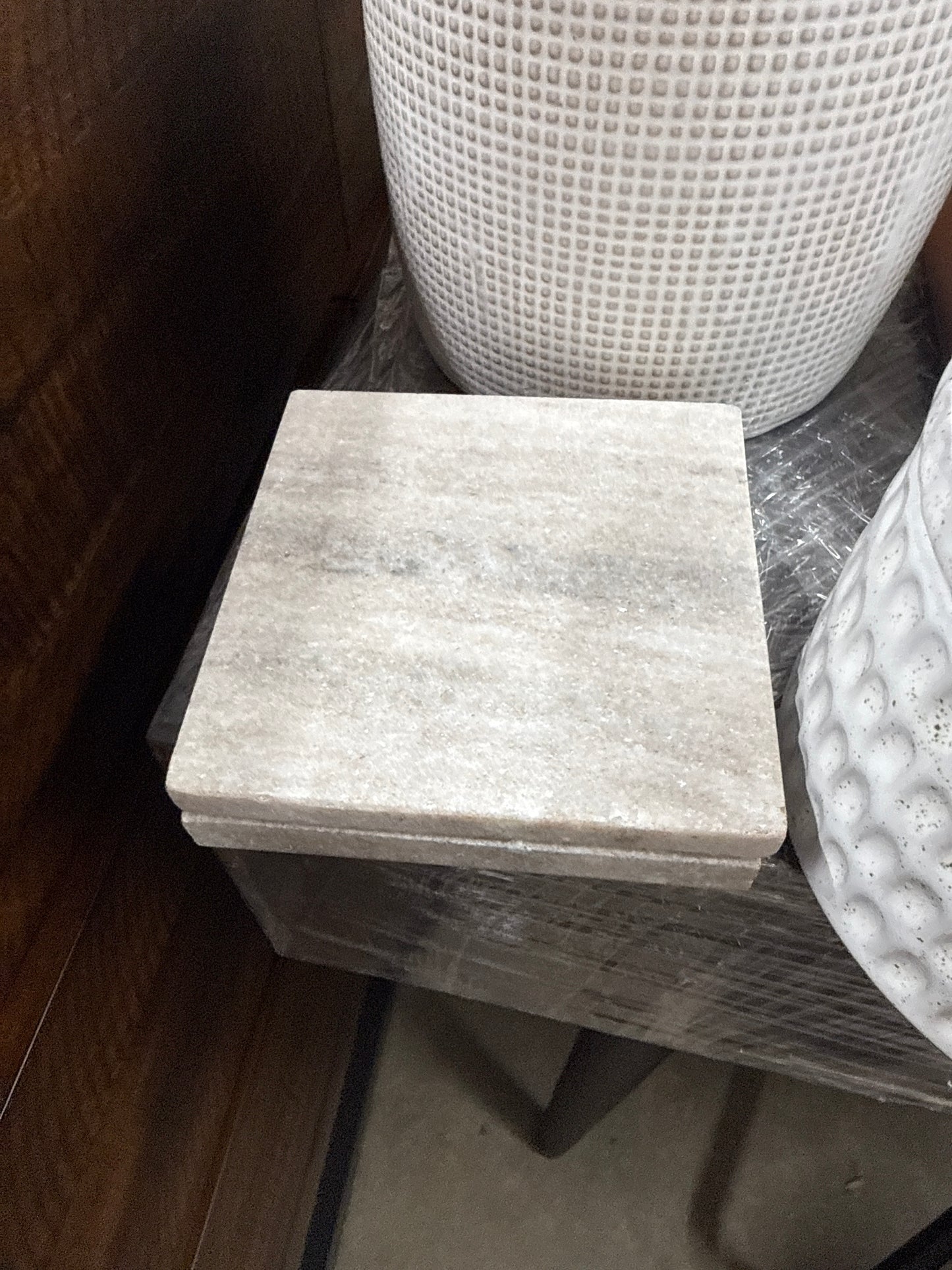 Marble Coasters Set of 2