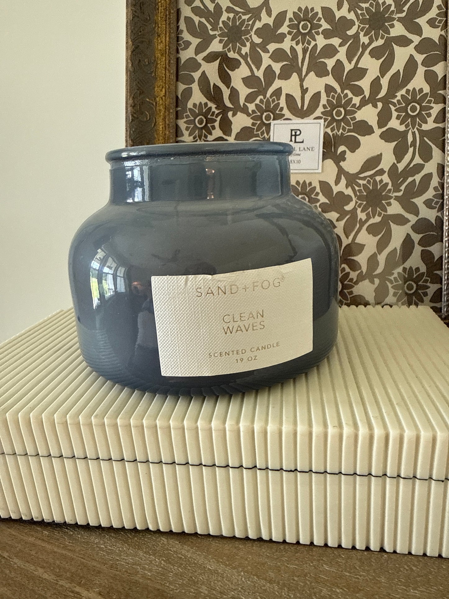 Blue Jar Candle
