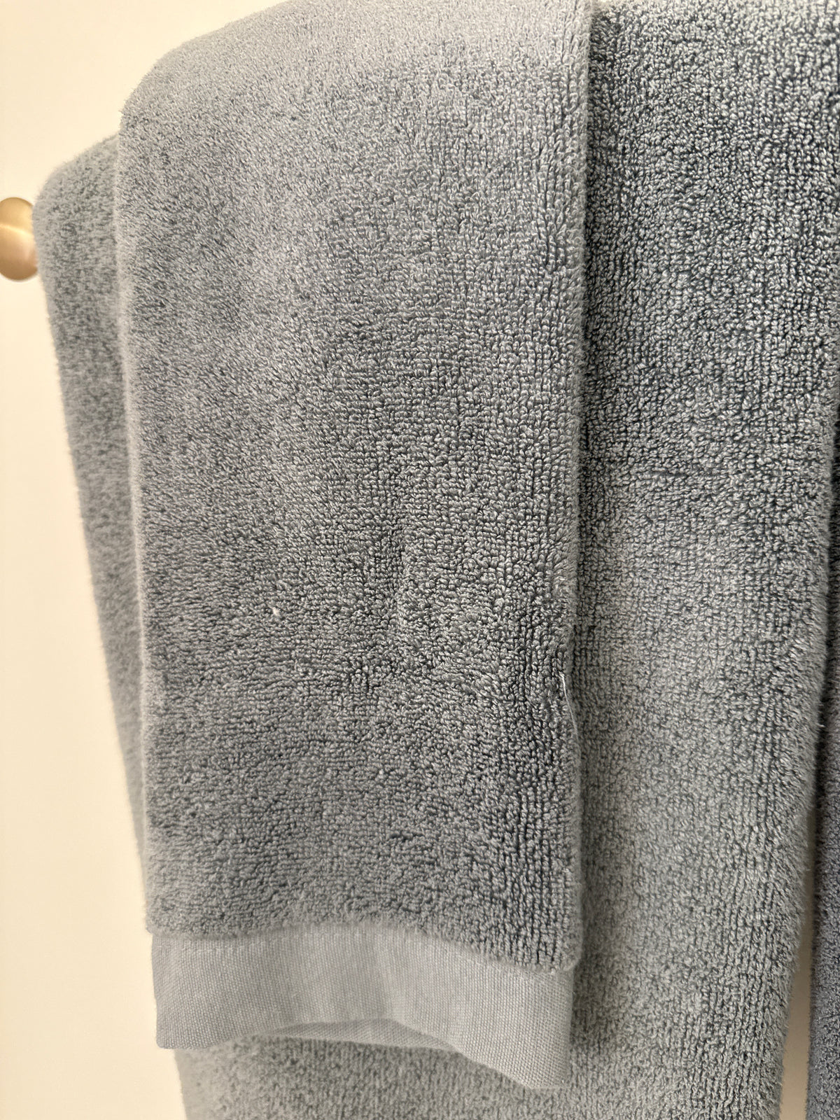 Gray/Blue Hand Towel