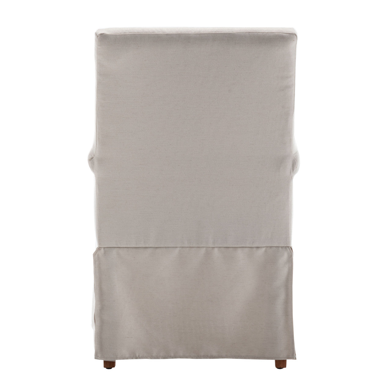 Classic Covered Arm Dining Chair - Light Tan