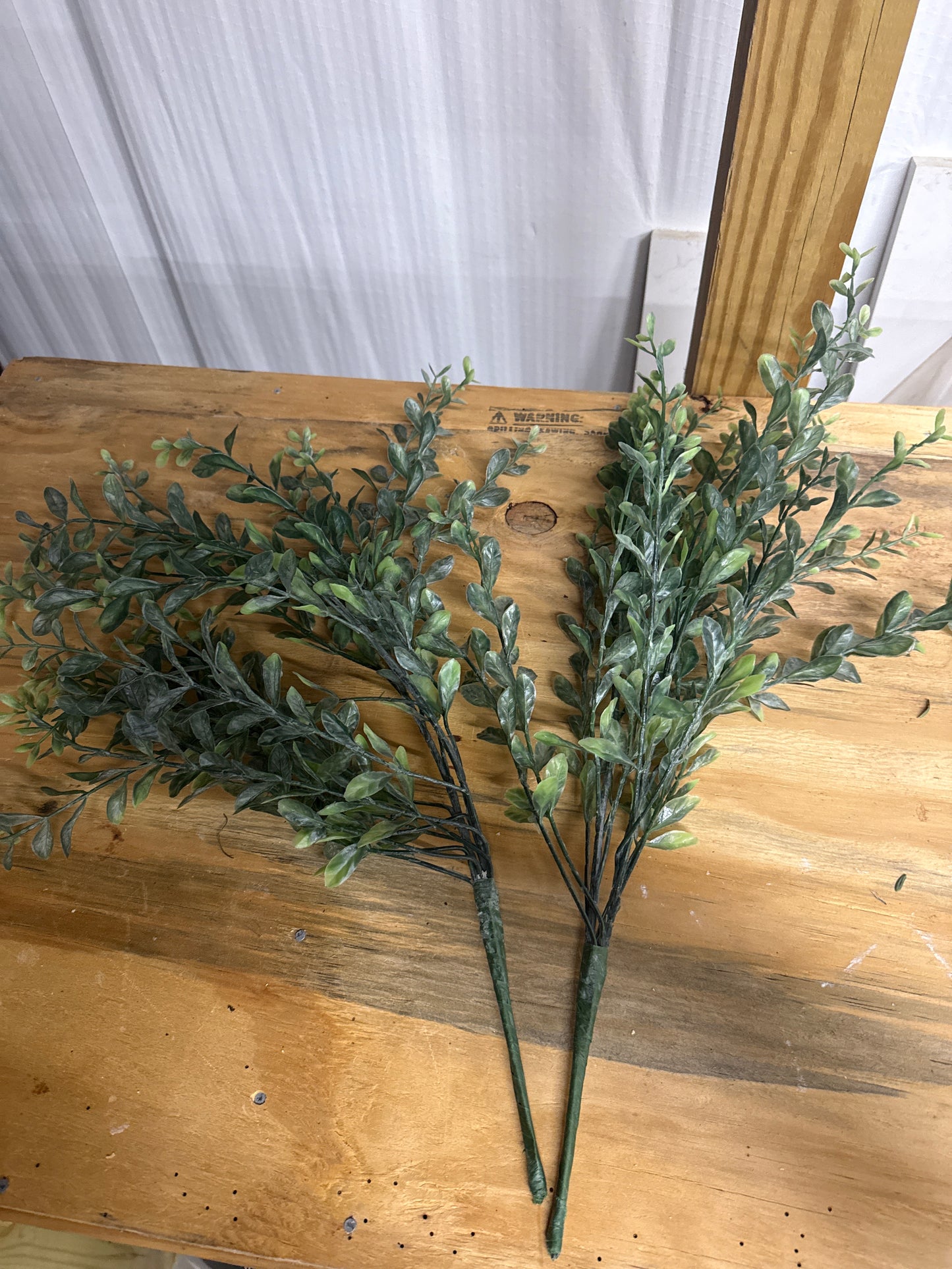 Faux eucalyptus Stems - Set of 2