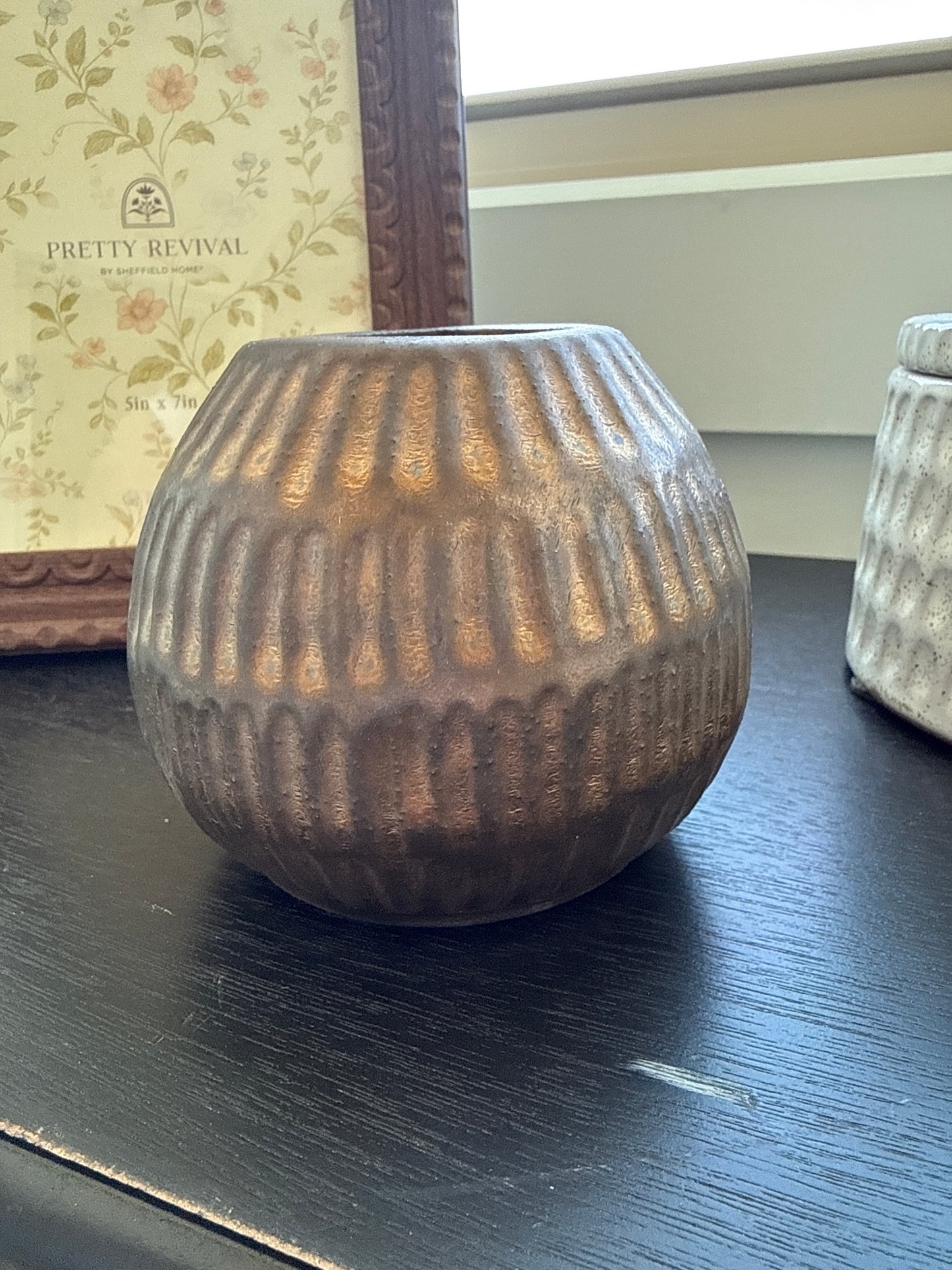 Small Bronze Canister