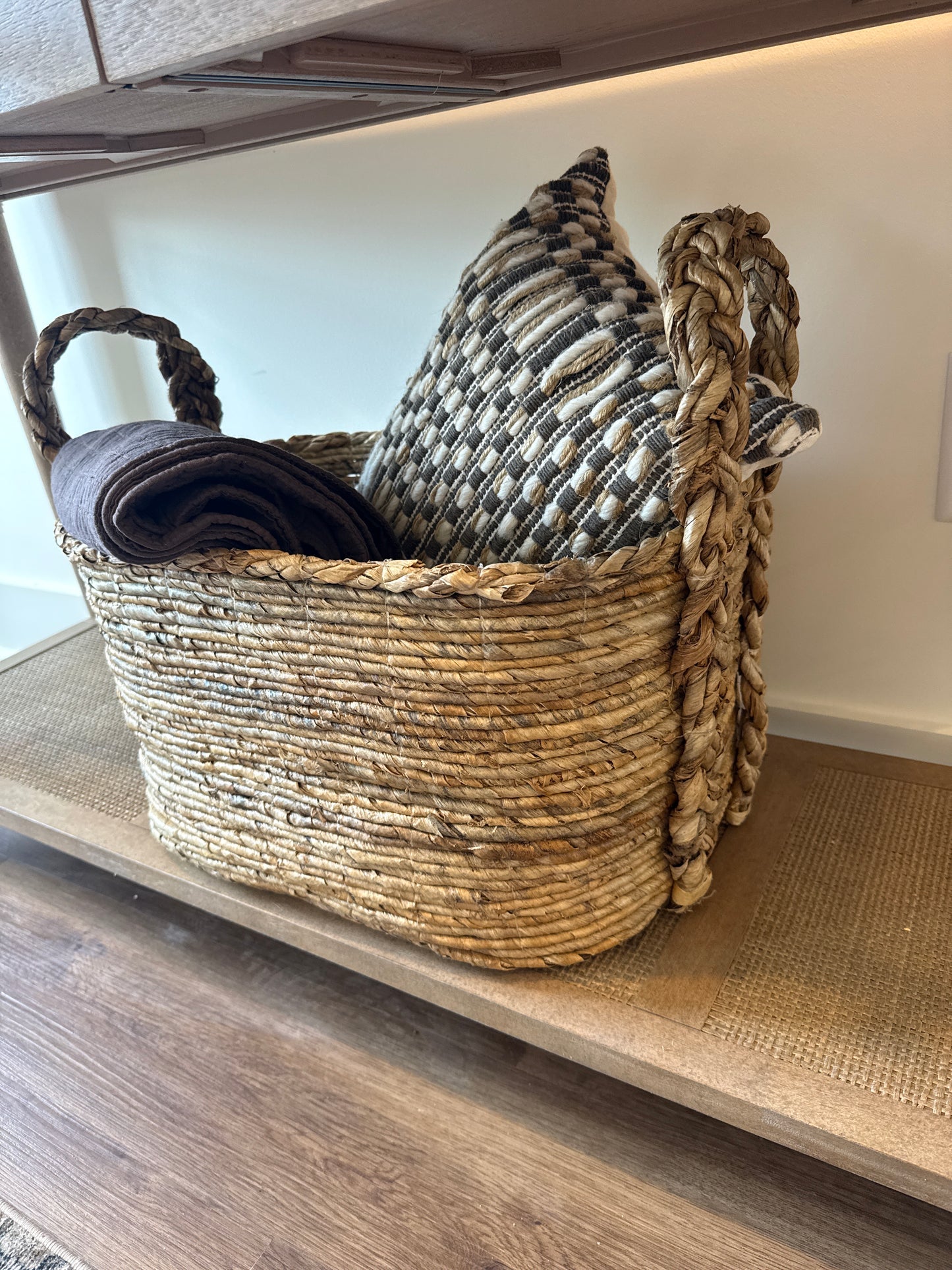 Woven Handled Basket