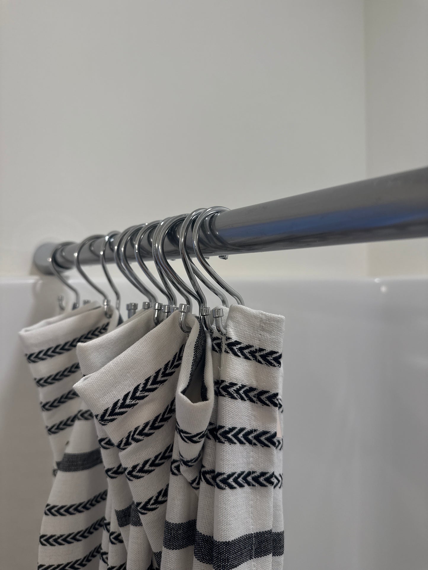 Chrome Shower Curtain Hooks