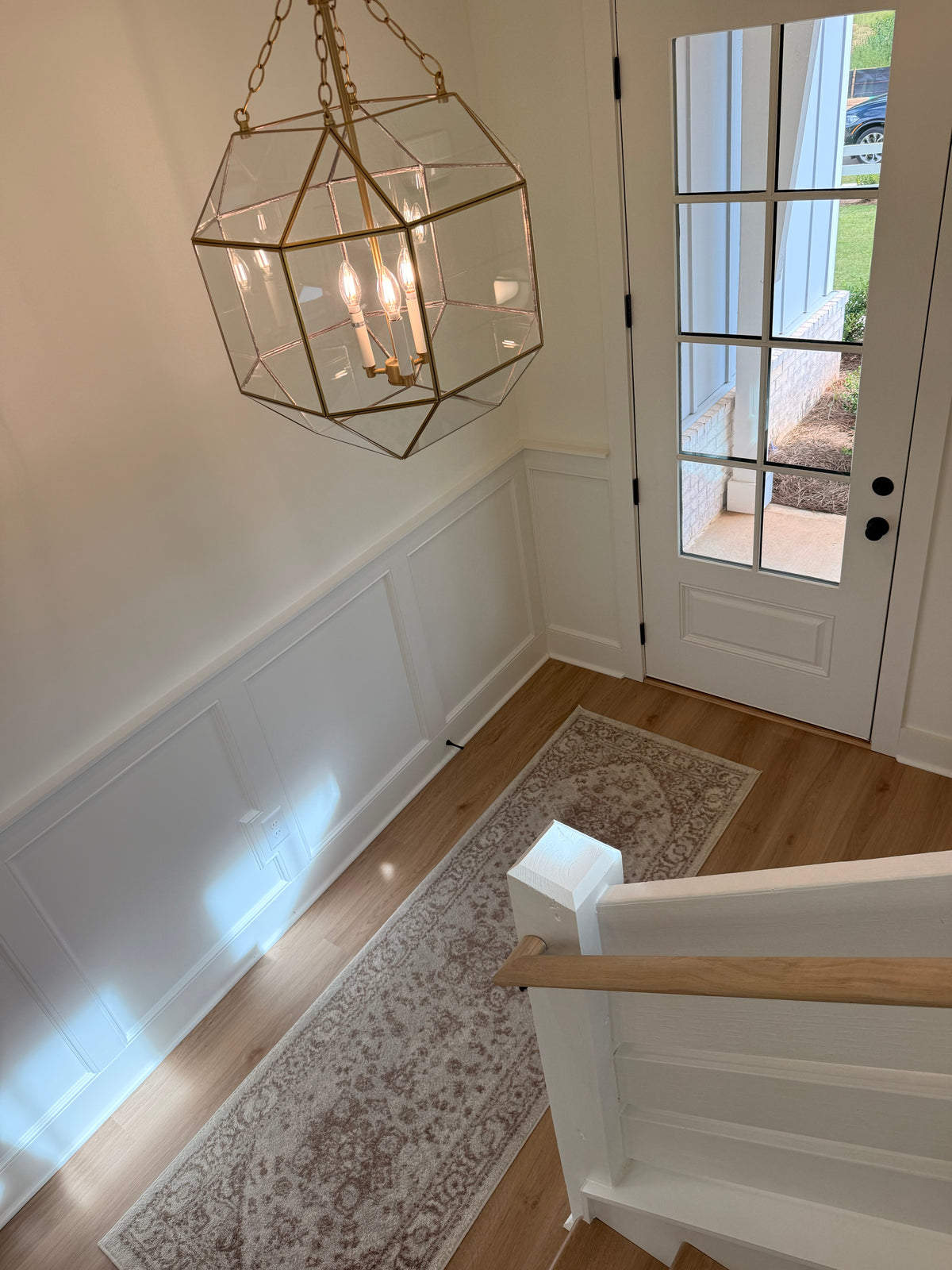 Brown and Cream Oriental Runner