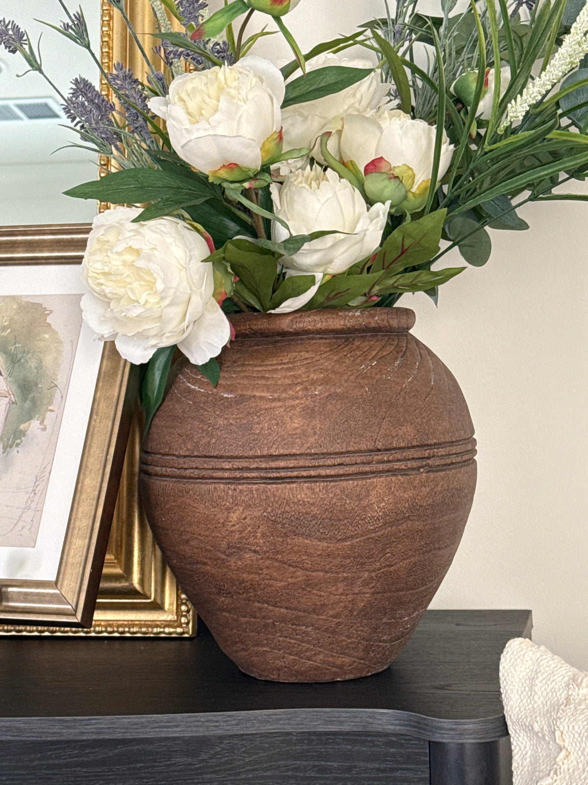 Wooden Line Vase