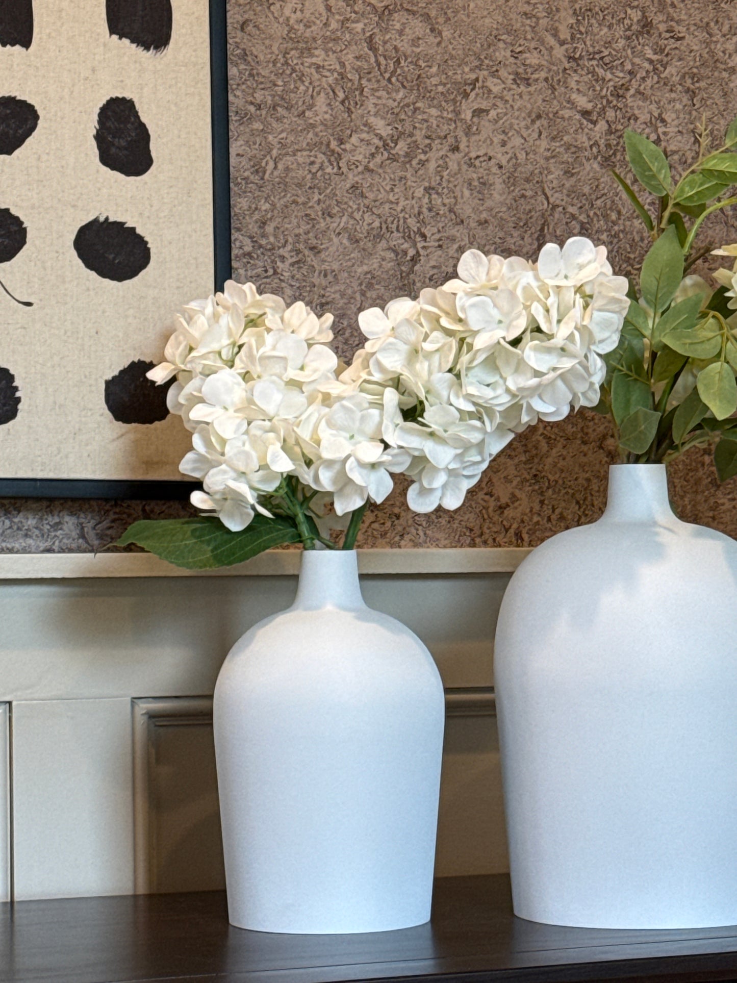 Hydrangea Stems Set of 2