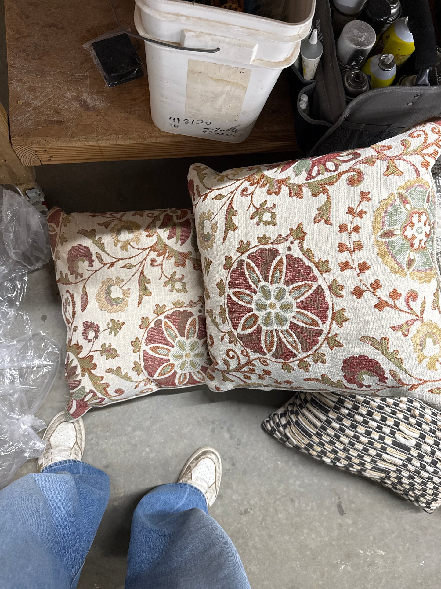 Floral Medallion Pillow Set (Set of 2)