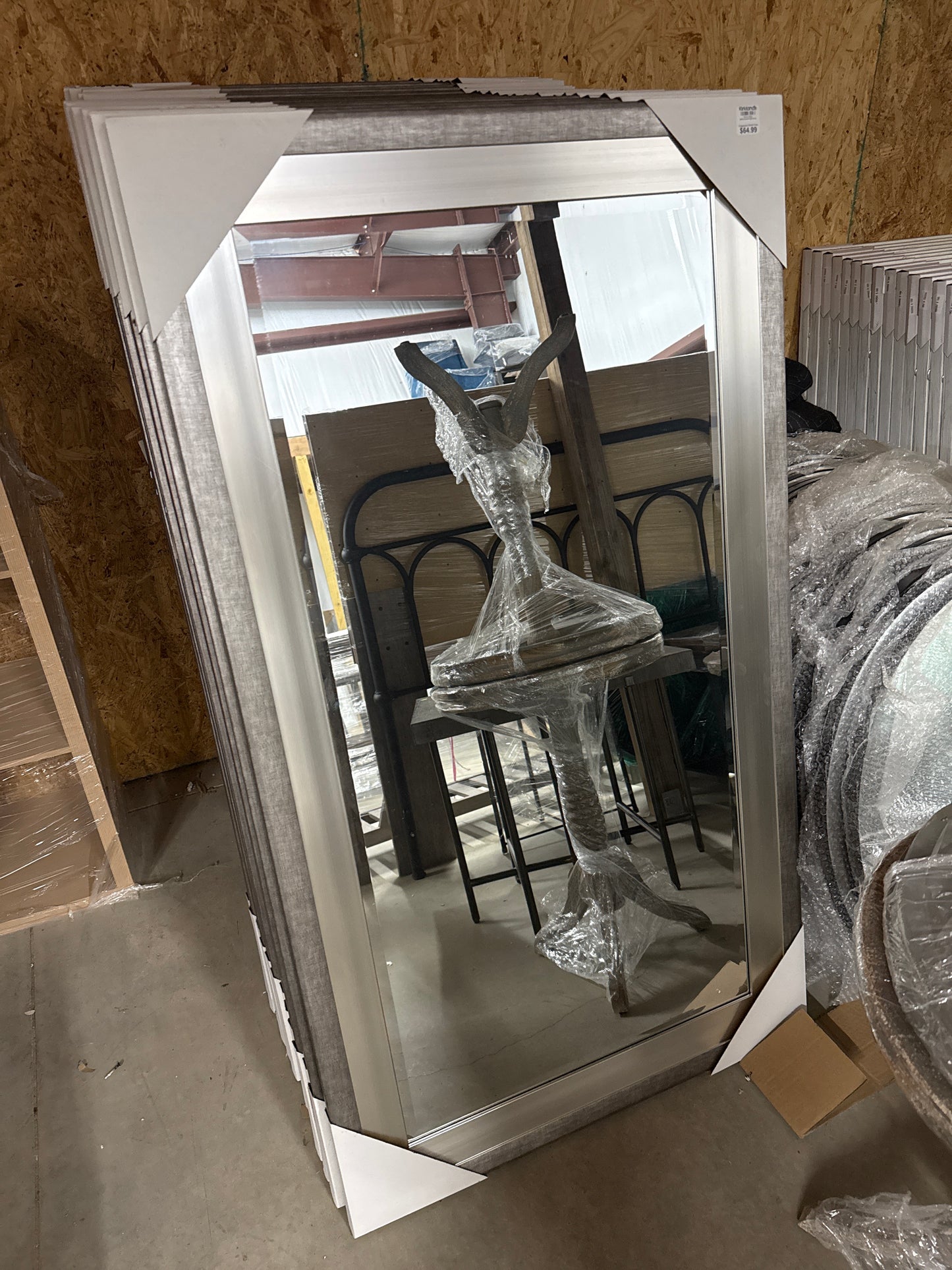 24x48 Gunmetal Mirror