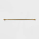 72" Rust Resistant Shower Curtain Rod Brass