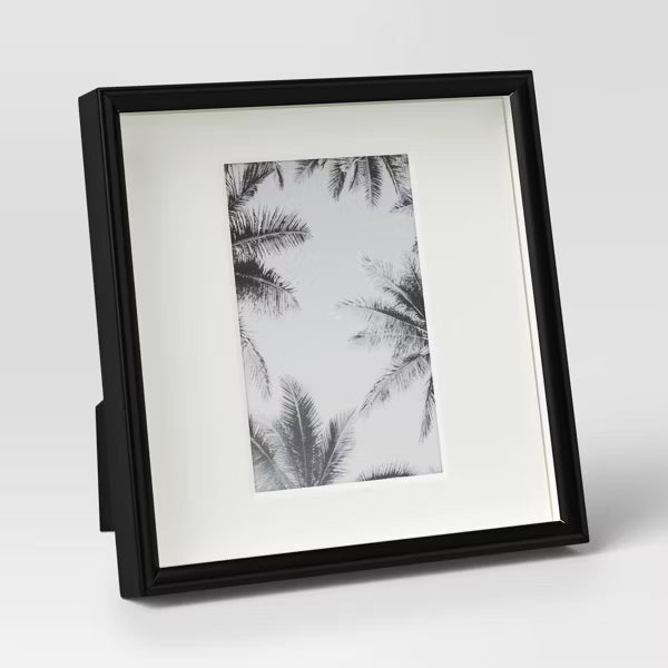 4"x6" Deep Profile Metal Table Frame Black