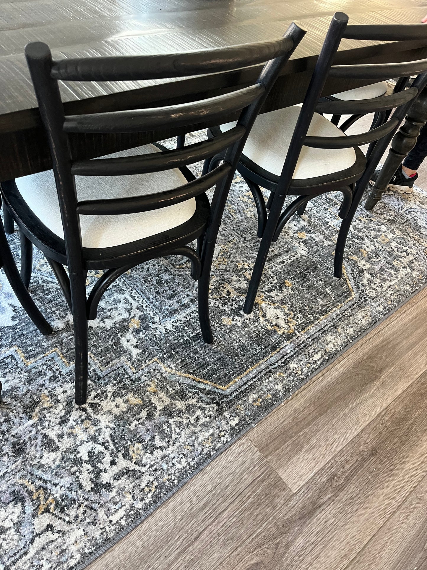 Paul Dining Chair Black and White
