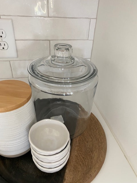 Large Glass Canister
