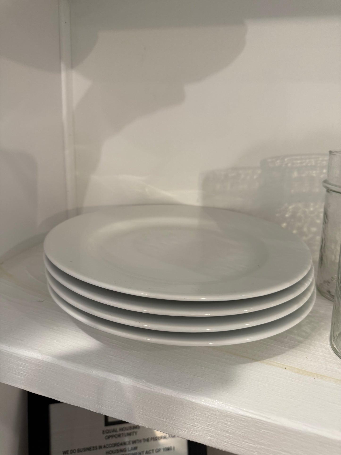 White Dinner Plates