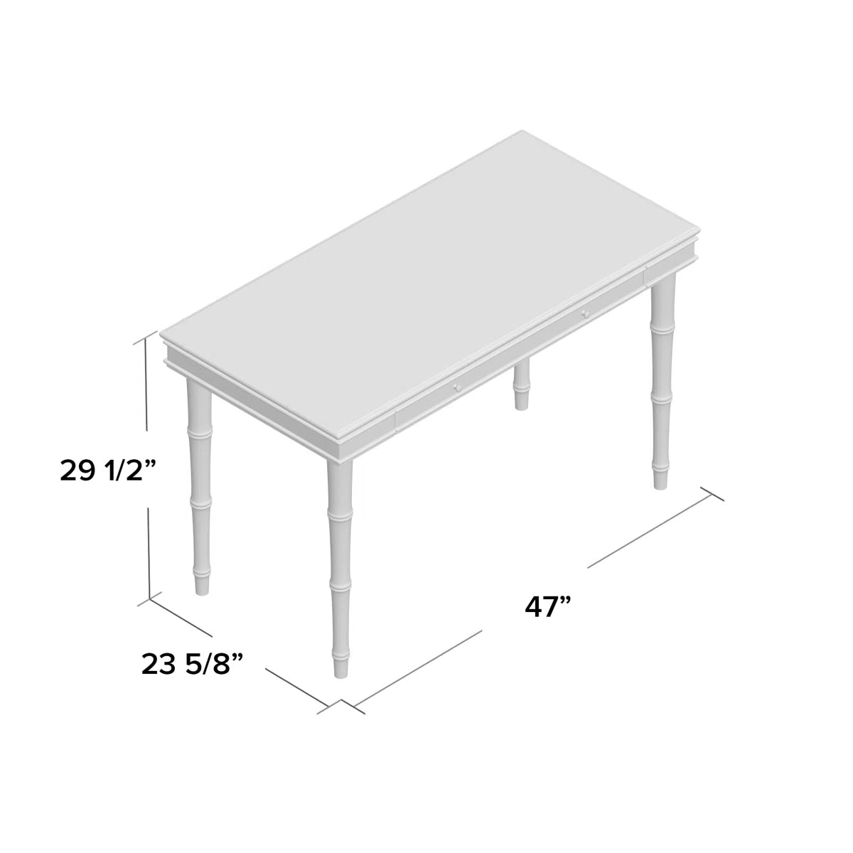 Brown Charboneau Writing Desk