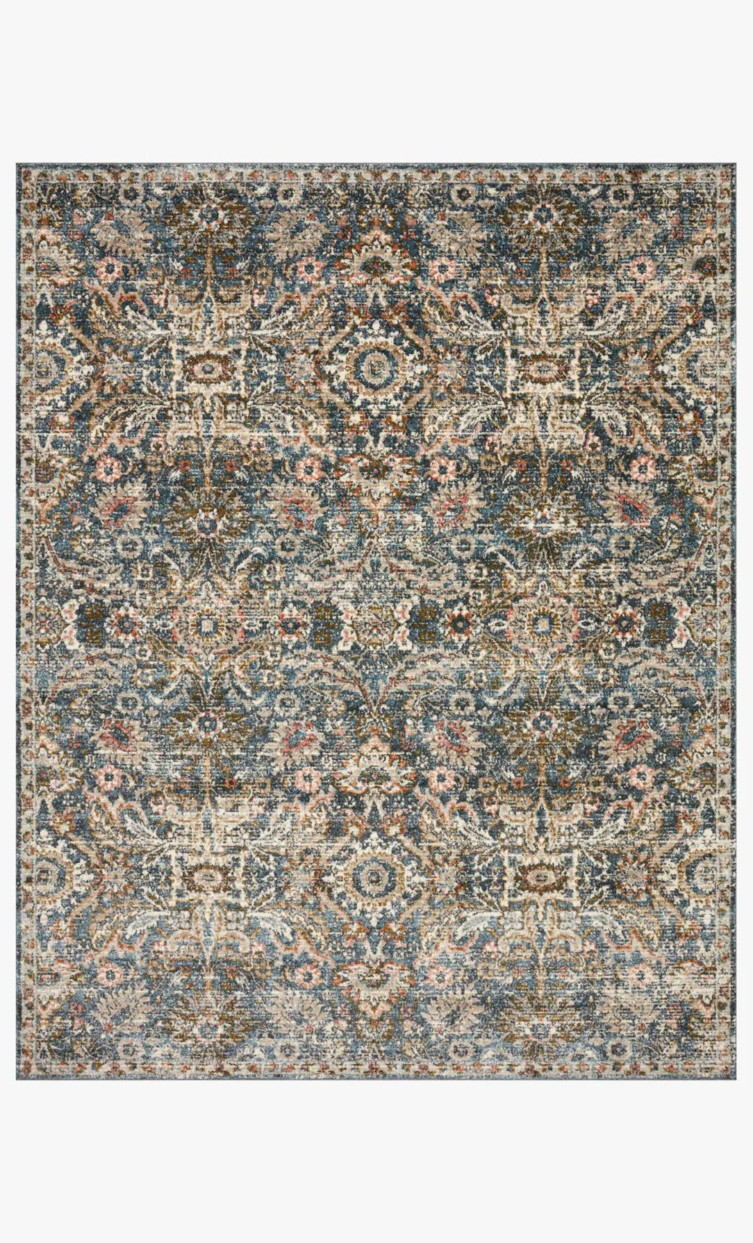 Saban Rug Blue/Sand - 6'7" x 9'3"