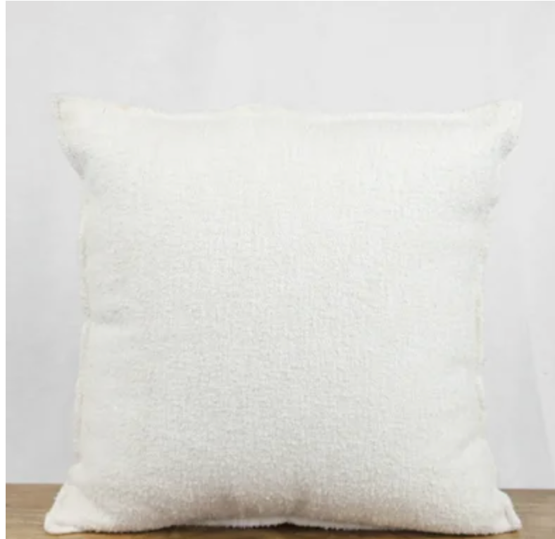Square White Viscount Pillow