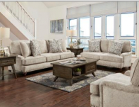 Katherine Grey Ottoman