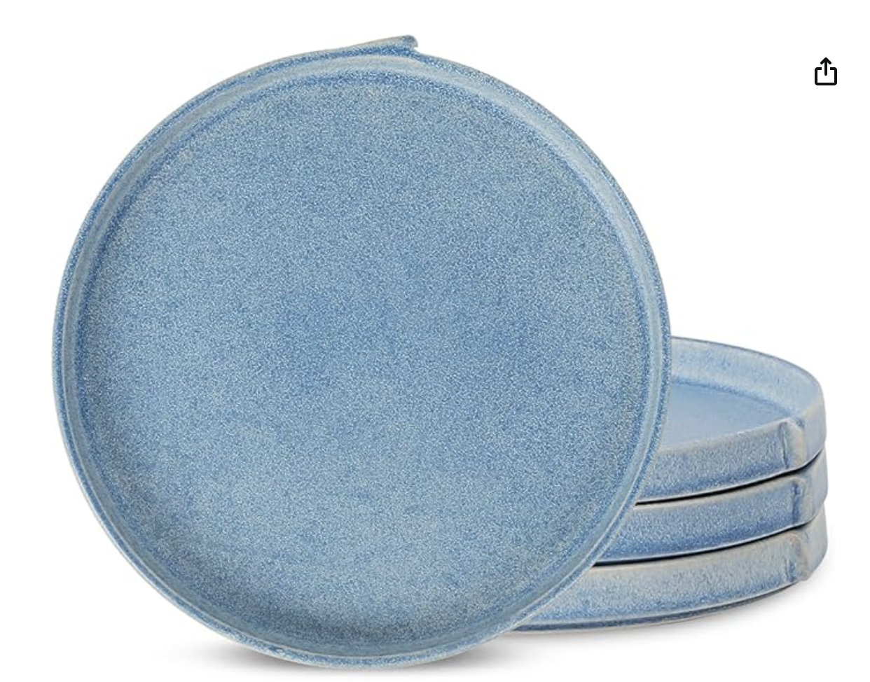 Blue Salad Plates - Set of 4