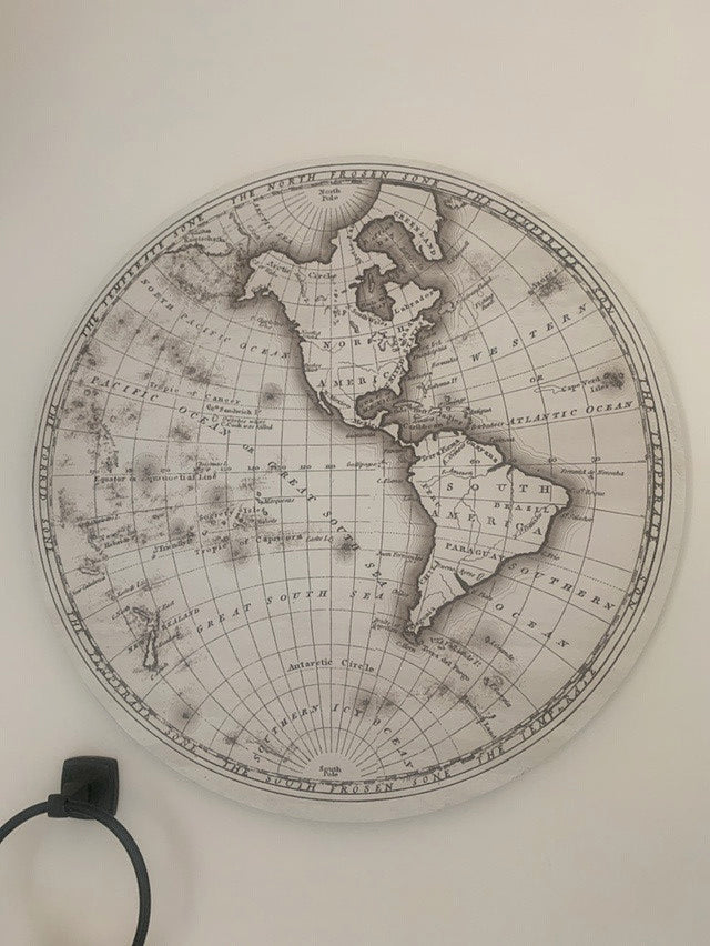 World Map Wall Art