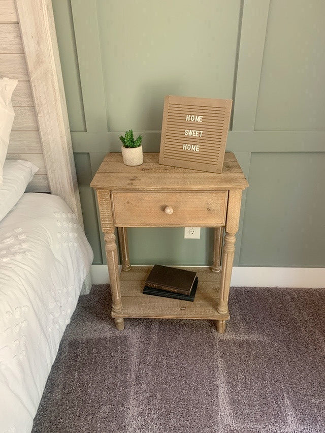 Wooden End Table - Set of 2