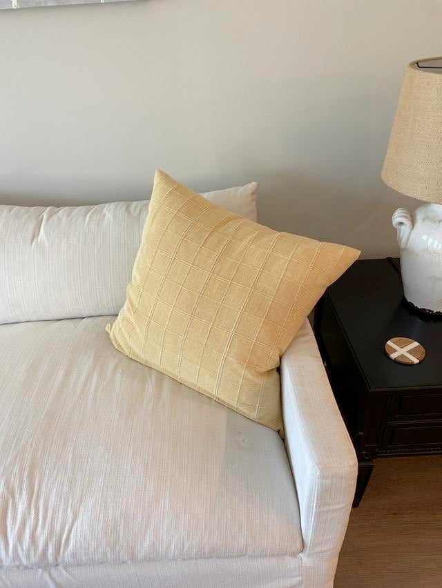 Yellow Throw Pillows - Set of 2