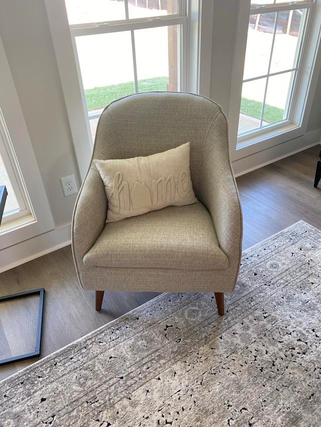 Light Gray Accent Chair