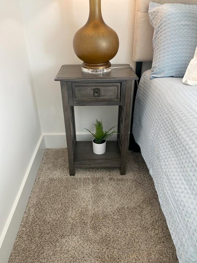 Gray Wooden Side Table - Set of 2