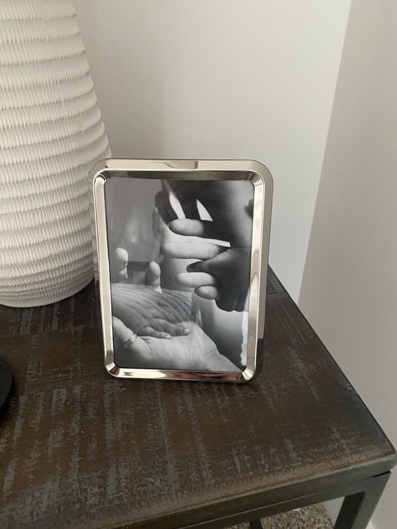 Silver Chrome Picture Frame