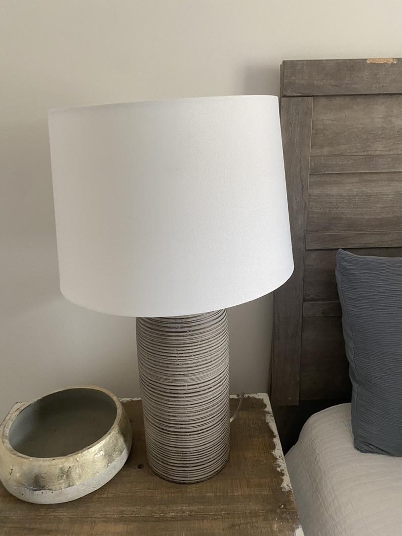 Ribbed Lamps - Set of 2