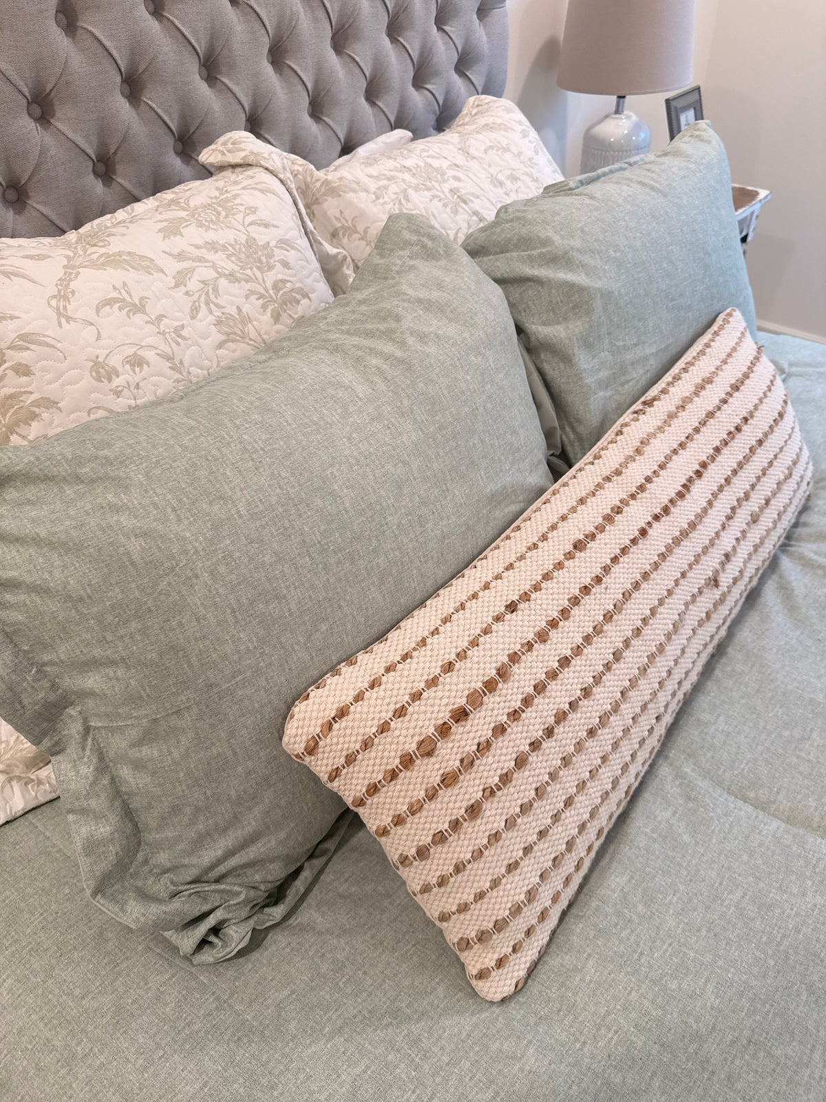 Reversible Beige Cotton Shay