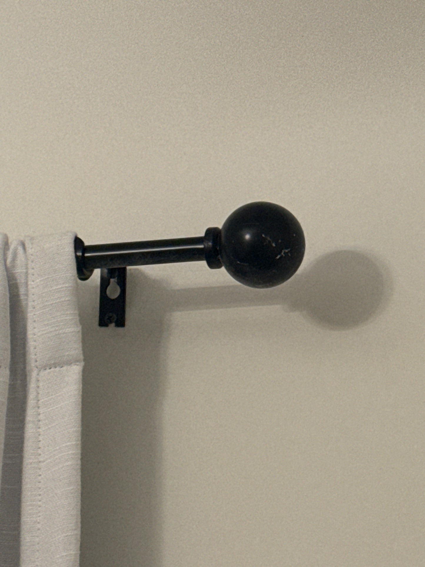 Skinny Ball Ended Curtain Rod