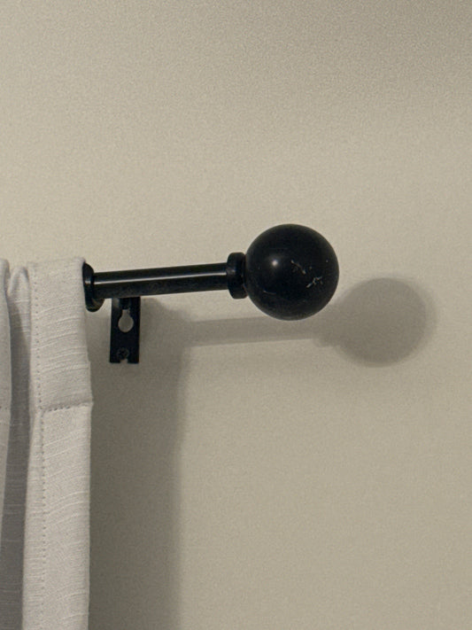 Skinny Ball Ended Curtain Rod