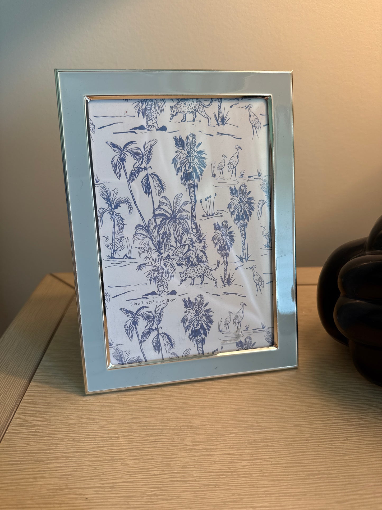Small blue frame