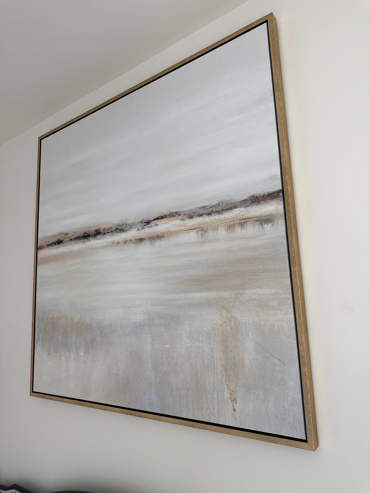 Gold Framed Abstract Hues