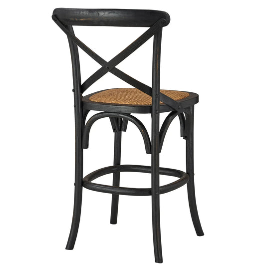 Bennett X-Back Stool - Black