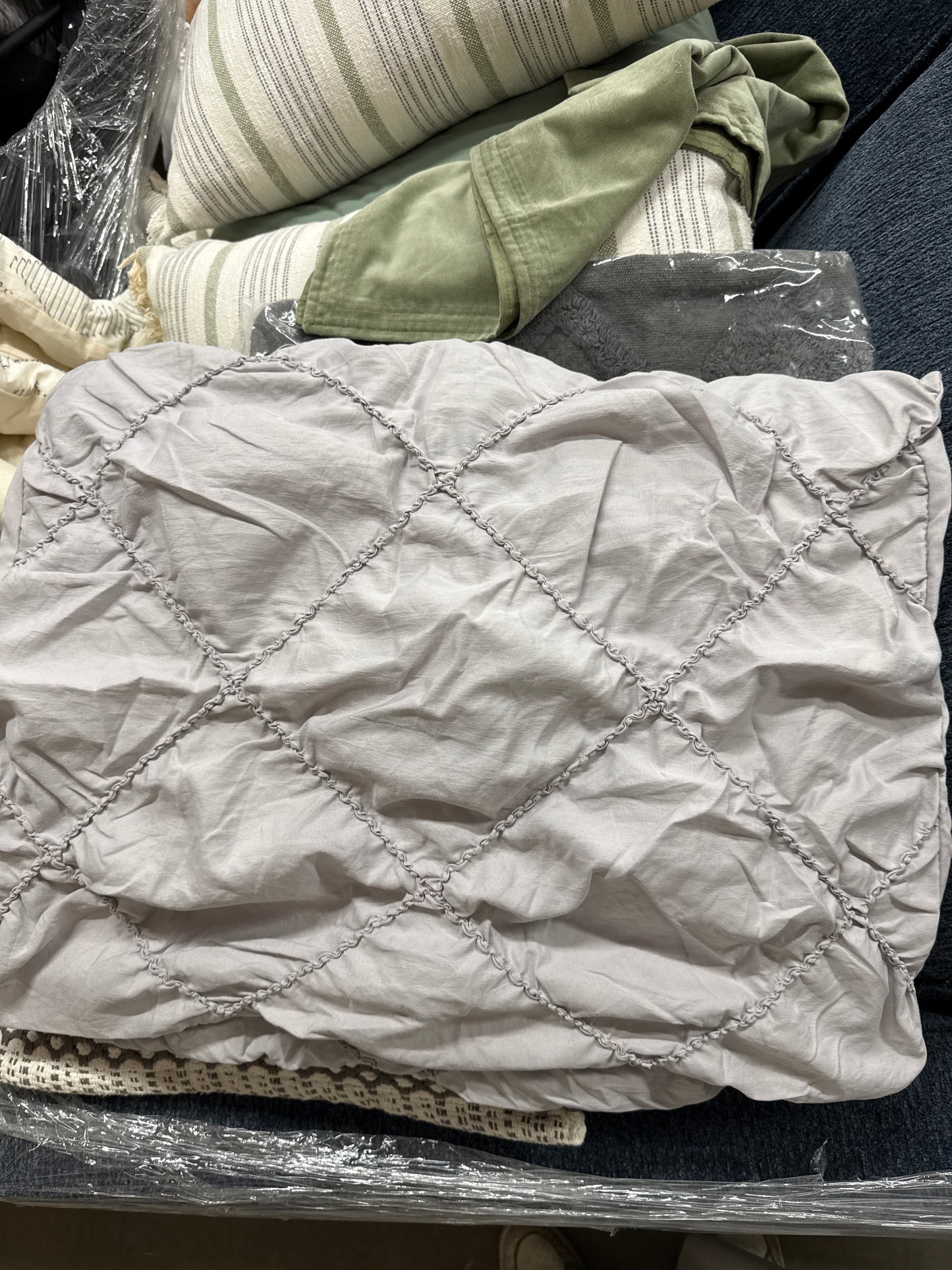 Diamond Pintuck Sham Set of 2