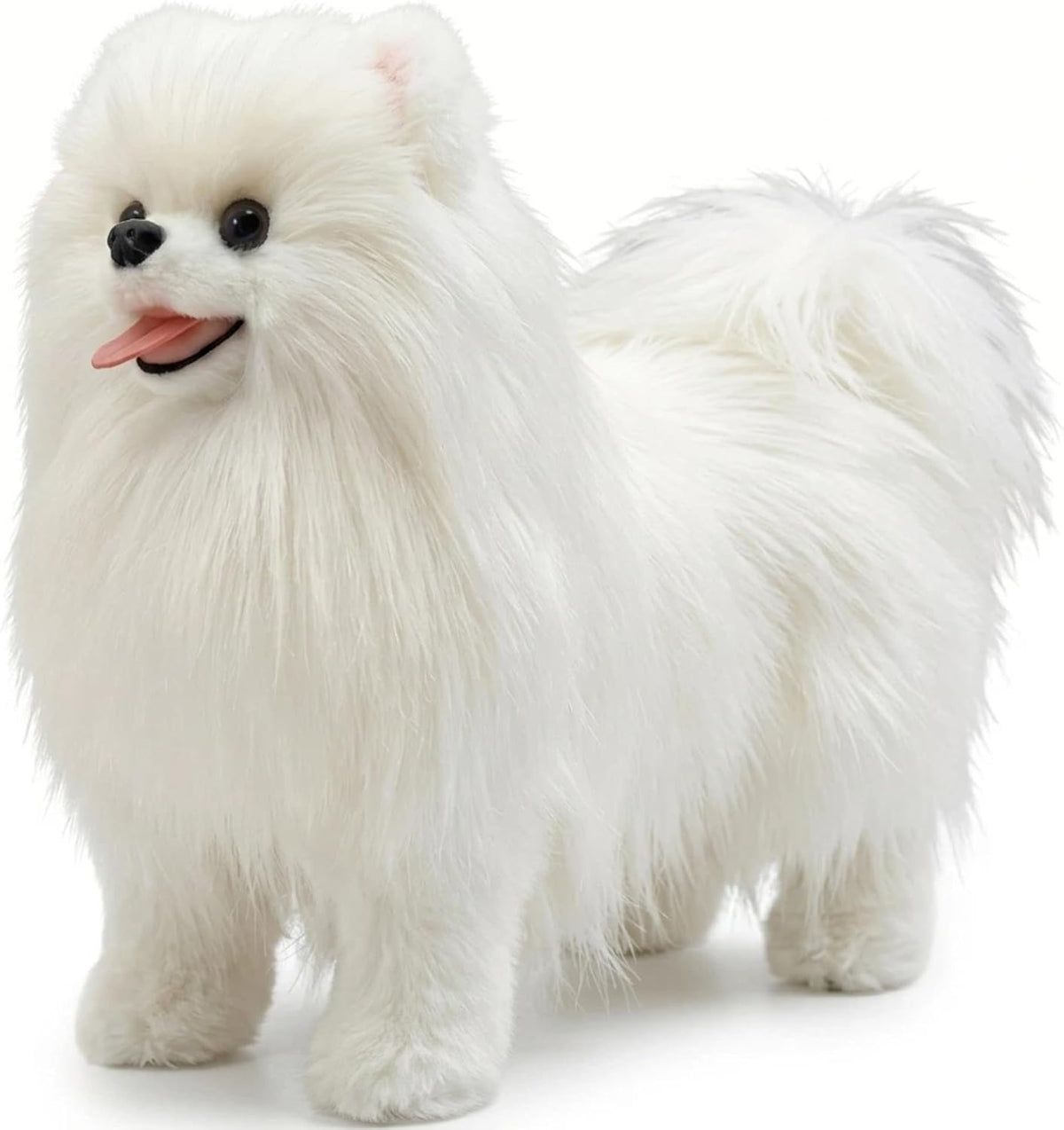 Lifelike Pomeranian Stuffed Animal