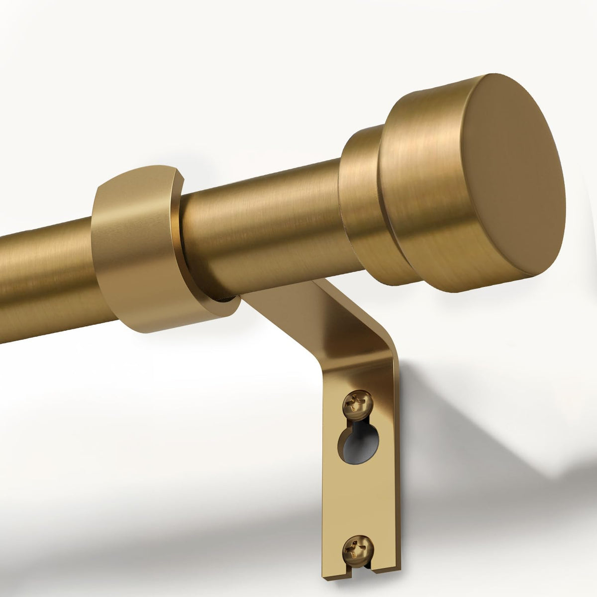 Warm Gold Curtain Rod 16"-150"