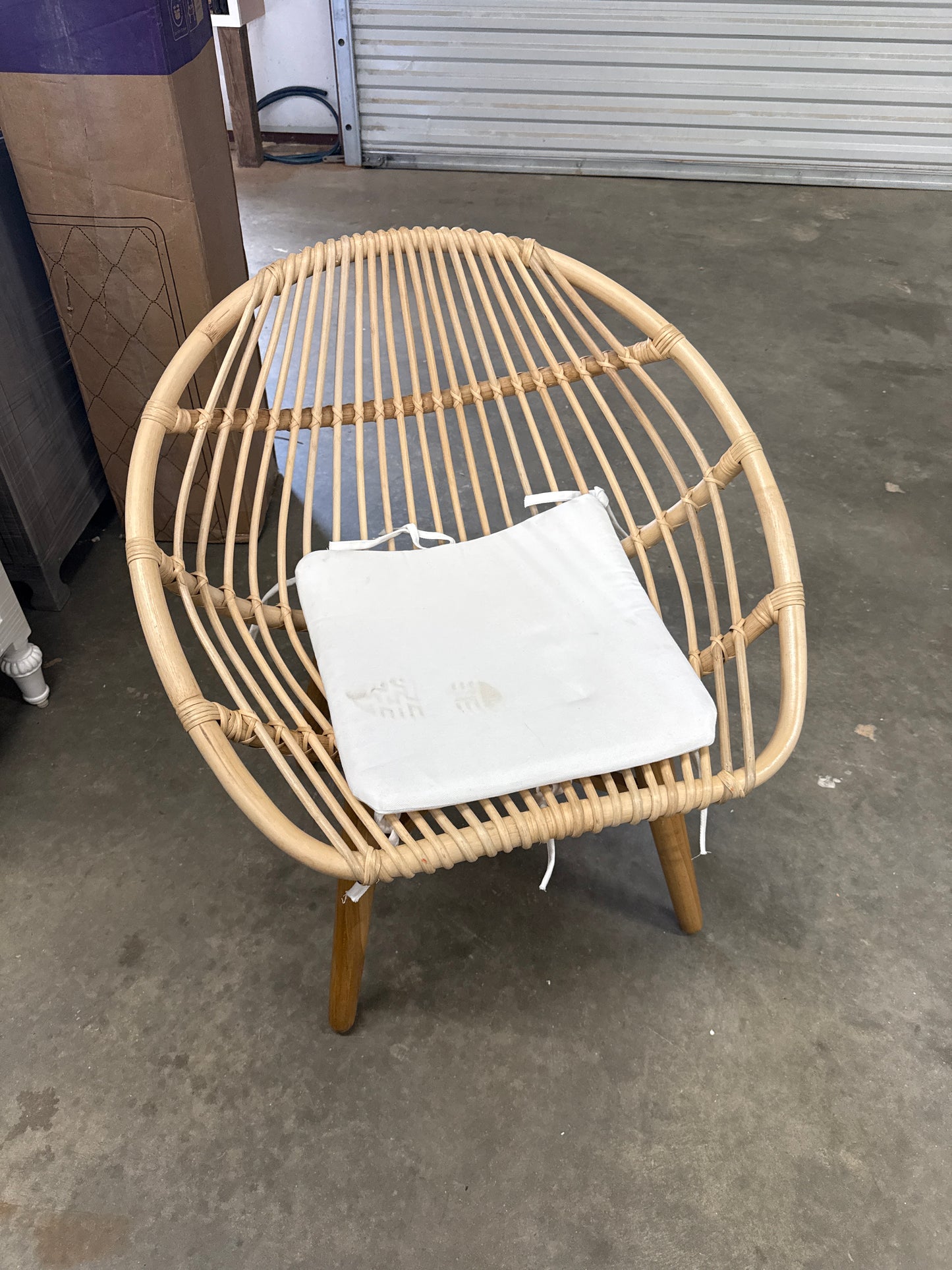 Coco Rattan Accent Chair
