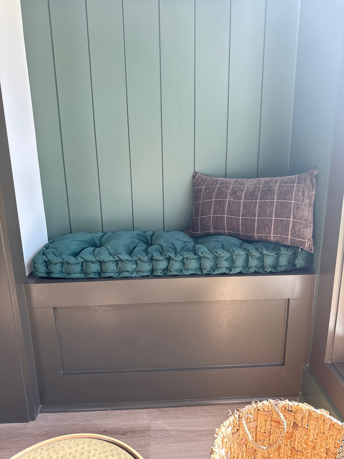 Green Bench Cushion