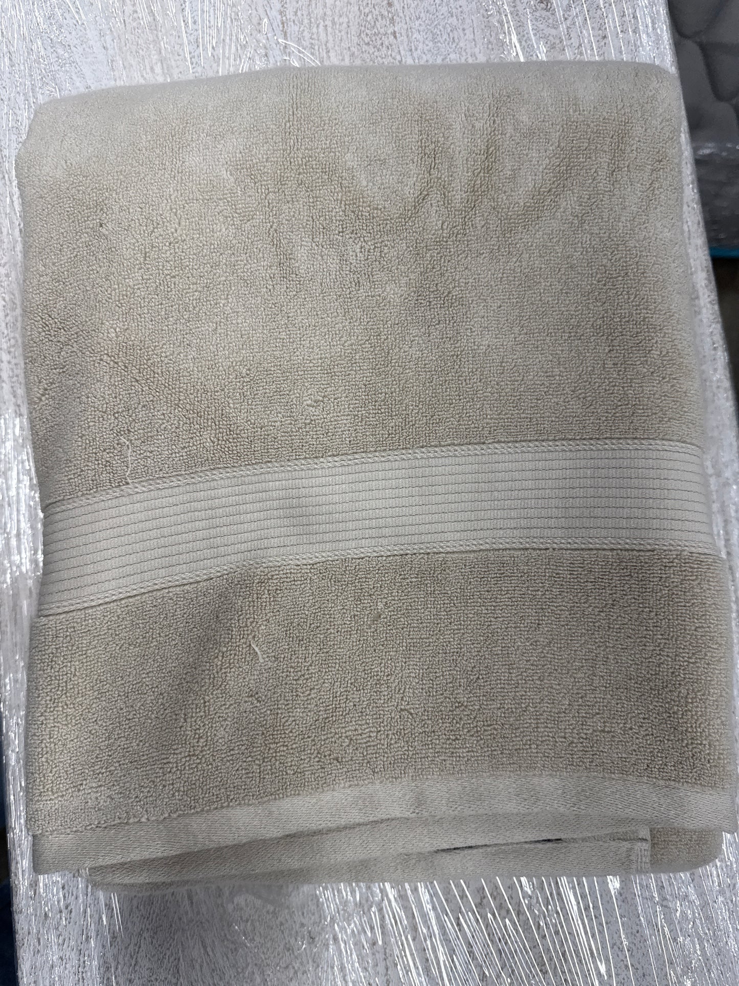 Plush Tan Bath Towel