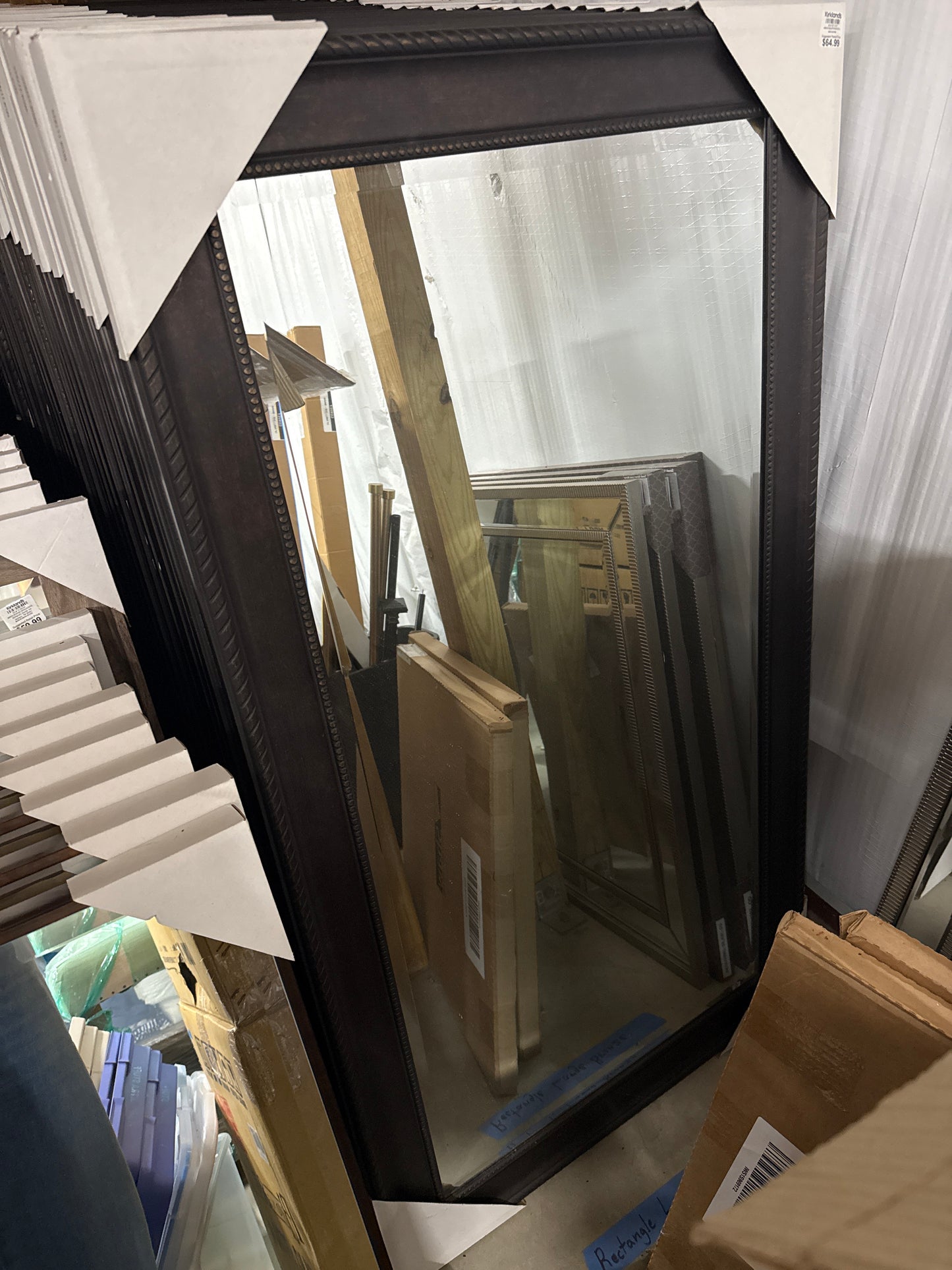 Dark Bronze Mirror 24"x48"