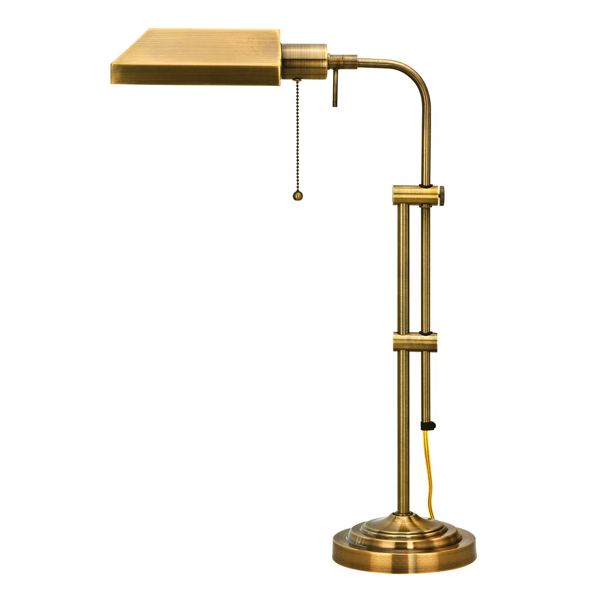 Antique Bronze Adjustable Metal Desk Lamp