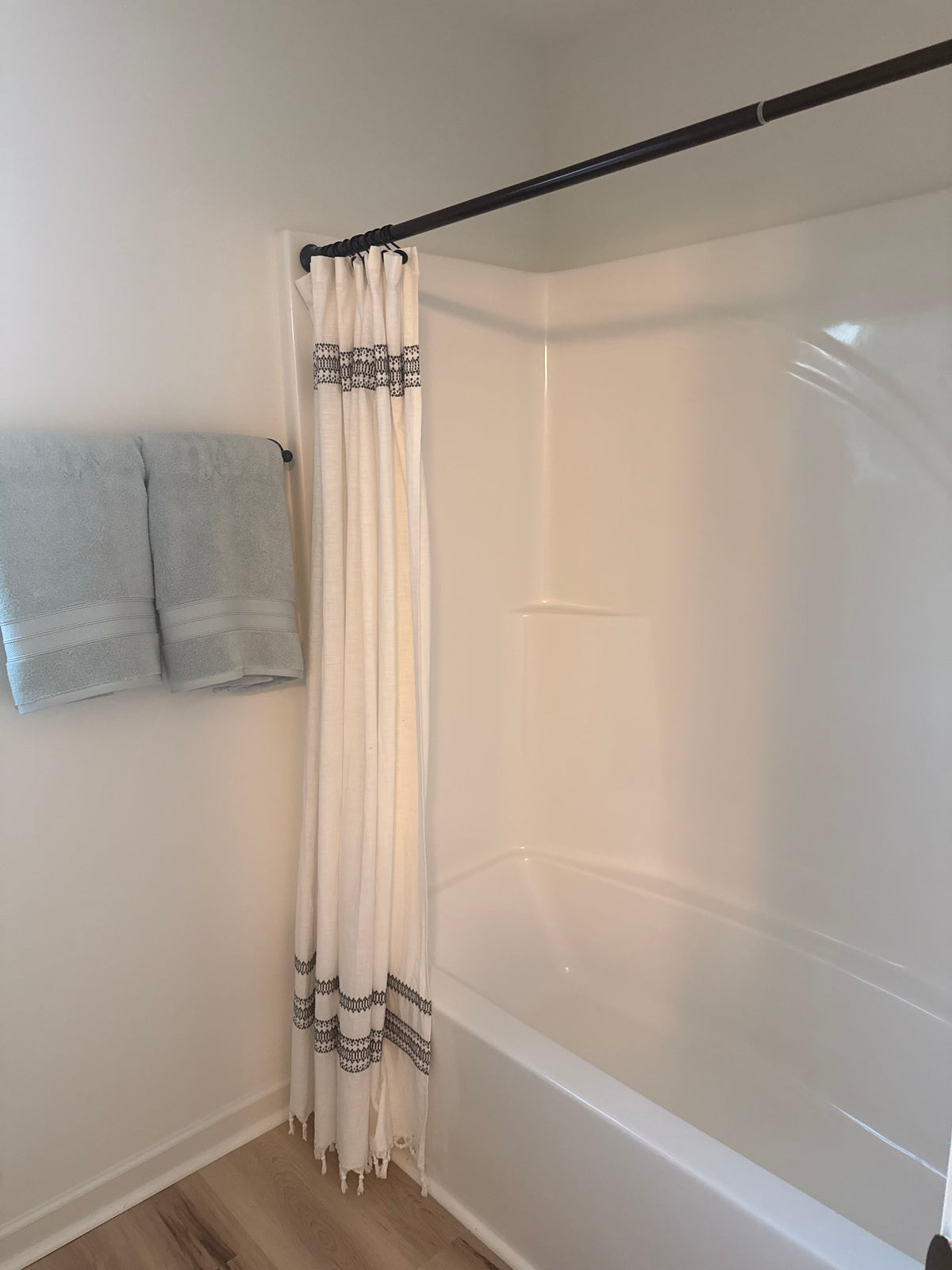 Light Blue Bath Towel