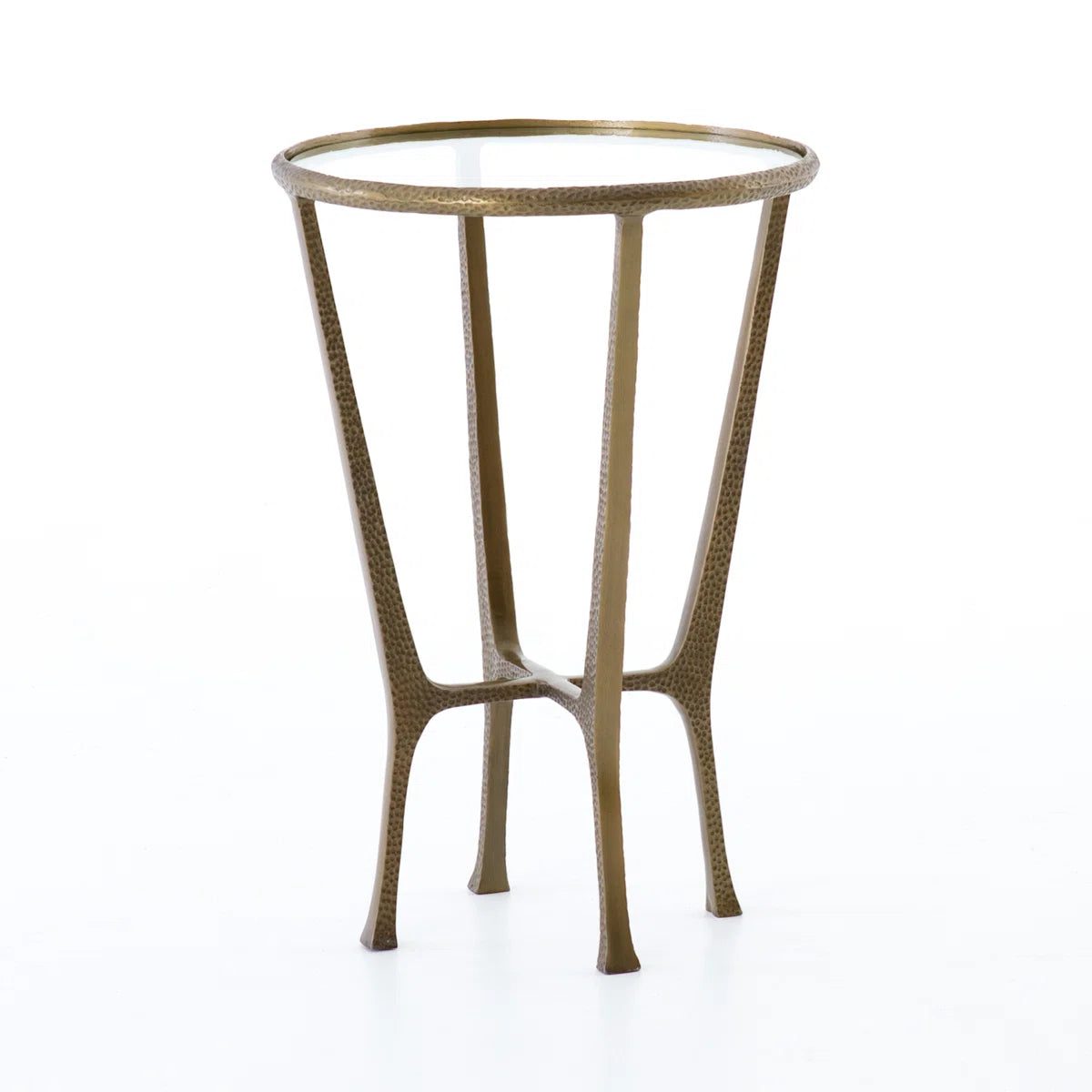 Beulah Glass Top End Table
