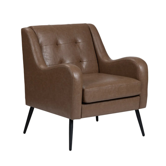 Williams Accent Chair in Faux Leather