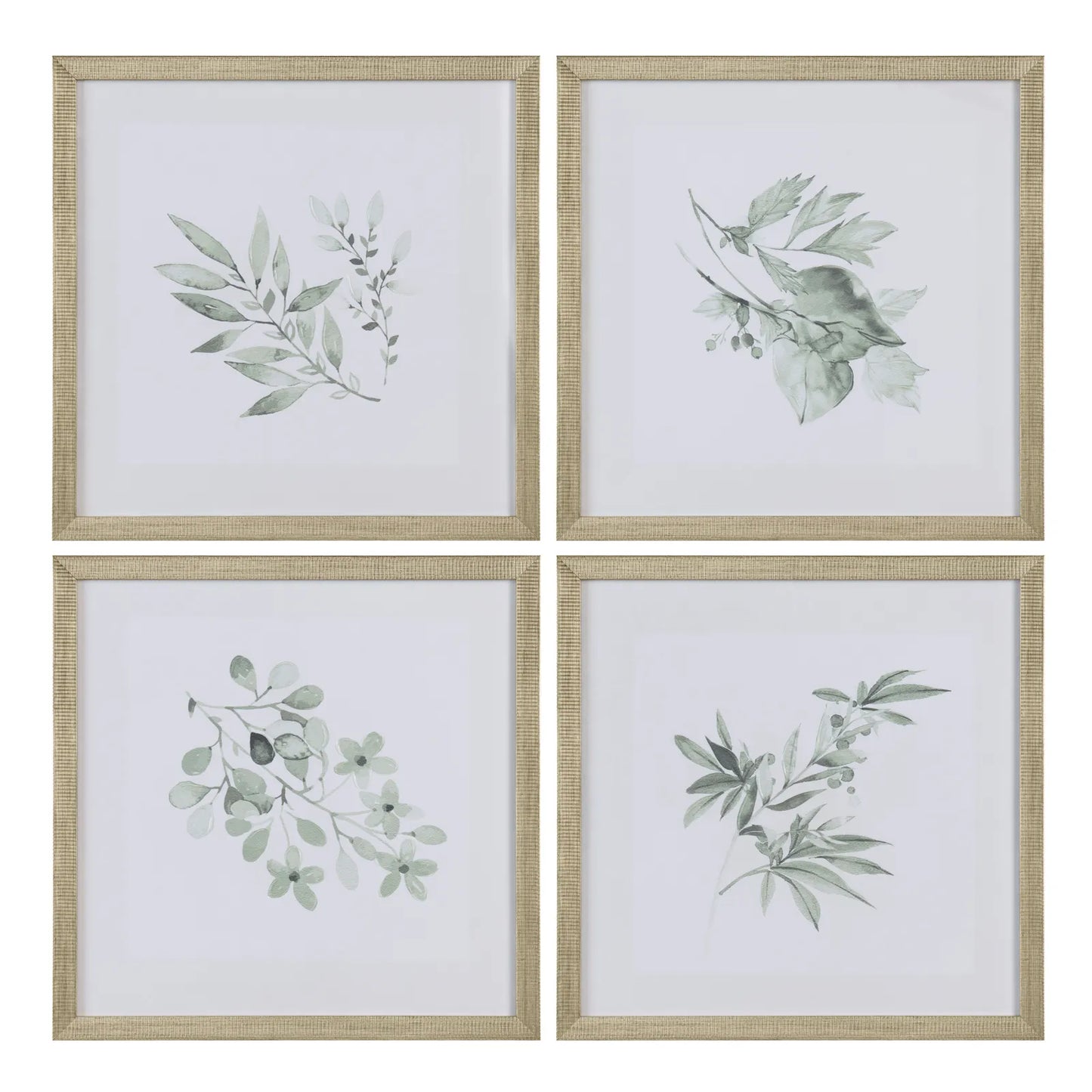 Sage Foliage Wall Art